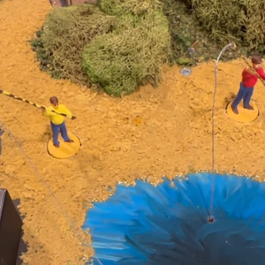 Animator - Fly Fisherman O Father and son with sound